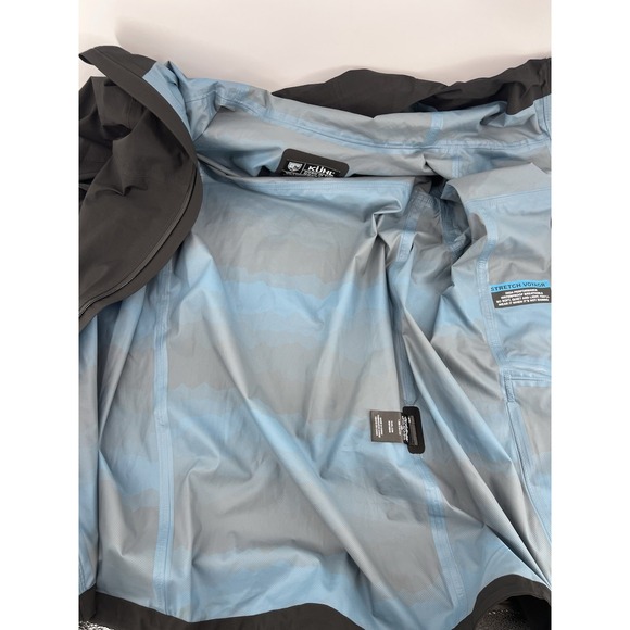 Kuhl Projekt Jacket Mens Small Black Waterproof Hooded Stretch Windbreaker - Picture 11 of 13